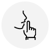 Quiet operation icon for HeatMePro portable wall heater